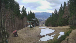 Výstupní stanice lanové dráhy