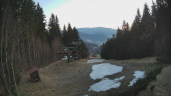 Výstupní stanice lanové dráhy