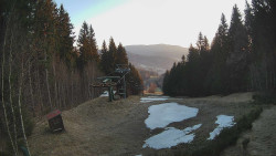 Výstupní stanice lanové dráhy