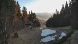 Výstupní stanice lanové dráhy