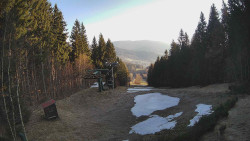 Výstupní stanice lanové dráhy