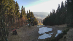 Výstupní stanice lanové dráhy