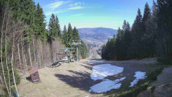 Výstupní stanice lanové dráhy