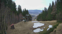 Výstupní stanice lanové dráhy