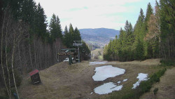 Výstupní stanice lanové dráhy