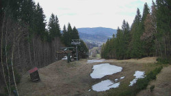 Výstupní stanice lanové dráhy