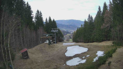 Výstupní stanice lanové dráhy