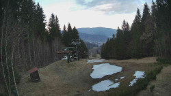 Výstupní stanice lanové dráhy