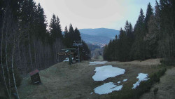 Výstupní stanice lanové dráhy