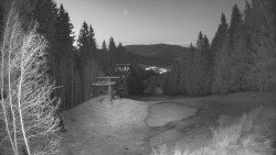 Výstupní stanice lanové dráhy