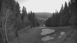 Výstupní stanice lanové dráhy