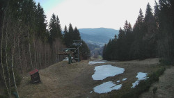 Výstupní stanice lanové dráhy