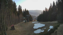 Výstupní stanice lanové dráhy