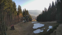 Výstupní stanice lanové dráhy