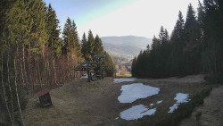 Výstupní stanice lanové dráhy