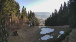 Výstupní stanice lanové dráhy