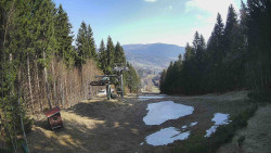 Výstupní stanice lanové dráhy