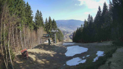 Výstupní stanice lanové dráhy