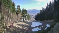 Výstupní stanice lanové dráhy