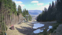 Výstupní stanice lanové dráhy