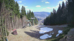 Výstupní stanice lanové dráhy