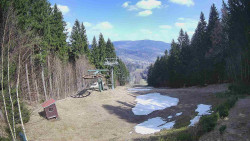 Výstupní stanice lanové dráhy