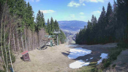 Výstupní stanice lanové dráhy