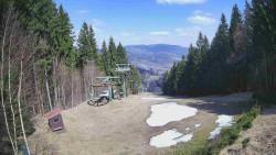 Výstupní stanice lanové dráhy