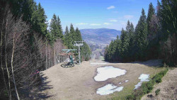 Výstupní stanice lanové dráhy