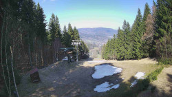 Výstupní stanice lanové dráhy