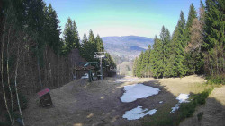 Výstupní stanice lanové dráhy