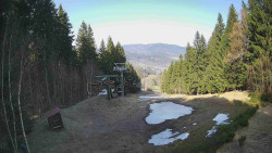 Výstupní stanice lanové dráhy