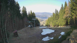 Výstupní stanice lanové dráhy