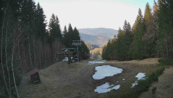 Výstupní stanice lanové dráhy