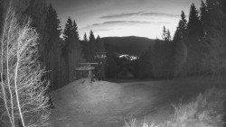 Výstupní stanice lanové dráhy