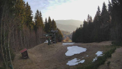 Výstupní stanice lanové dráhy