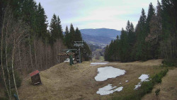 Výstupní stanice lanové dráhy