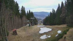 Výstupní stanice lanové dráhy