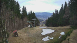 Výstupní stanice lanové dráhy