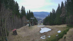 Výstupní stanice lanové dráhy