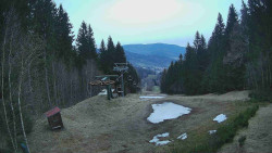 Výstupní stanice lanové dráhy