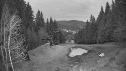 Výstupní stanice lanové dráhy