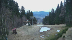 Výstupní stanice lanové dráhy