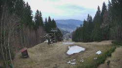 Výstupní stanice lanové dráhy