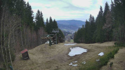 Výstupní stanice lanové dráhy