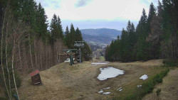 Výstupní stanice lanové dráhy