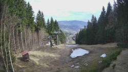 Výstupní stanice lanové dráhy