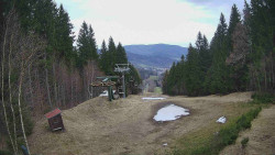 Výstupní stanice lanové dráhy