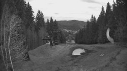 Výstupní stanice lanové dráhy