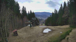 Výstupní stanice lanové dráhy